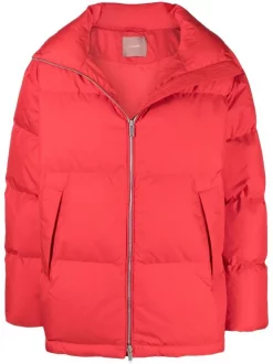 12 STOREEZ Doudoune à Fermeture Zippée RED