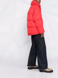 12 STOREEZ Doudoune à Fermeture Zippée RED -12 STOREEZ Soldes Magasin 17653682 37204329 600