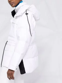 12 STOREEZ White Doudoune Zippée à Capuche Femme -12 STOREEZ Soldes Magasin 17654475 37207881 600