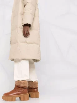 12 STOREEZ BEIGE Doudoune à Capuche Femme -12 STOREEZ Soldes Magasin 17654479 37208656 600