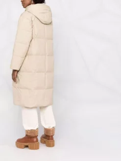 12 STOREEZ BEIGE Doudoune à Capuche Femme -12 STOREEZ Soldes Magasin 17654479 37208665 600