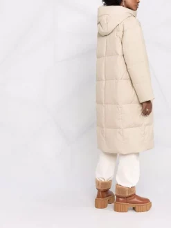 12 STOREEZ BEIGE Doudoune à Capuche Femme -12 STOREEZ Soldes Magasin 17654479 37208670 600