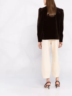 12 STOREEZ Blouse à Détail D'écharpe Femme -12 STOREEZ Soldes Magasin 17654601 37403052 600