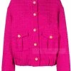 12 STOREEZ Veste Bomber En Tweed Femme