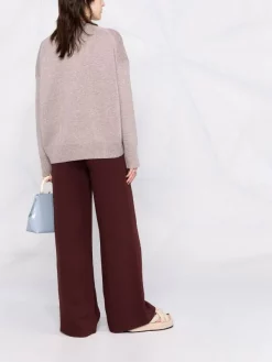 12 STOREEZ LIGHT COFFEE Pull En Cachemire Mélangé à Col Rond Femme -12 STOREEZ Soldes Magasin 17658602 37527800 600