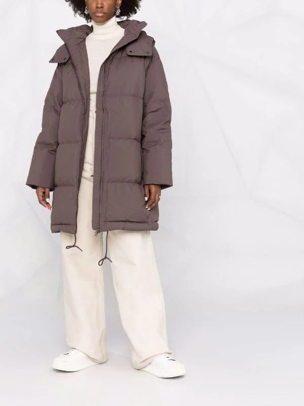 12 STOREEZ Doudoune à Capuche COFFEE 2 12 STOREEZ Doudoune à Capuche COFFEE – Image 2