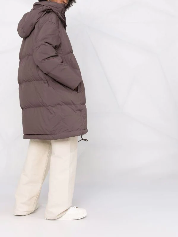 12 STOREEZ Doudoune à Capuche COFFEE 4 12 STOREEZ Doudoune à Capuche COFFEE – Image 4