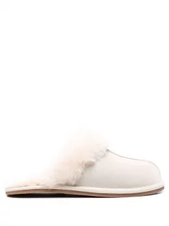 12 STOREEZ Chaussons En Peau Lainée IVORY