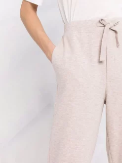 12 STOREEZ Pantalon Droit à Lien De Resserrage BEIGE -12 STOREEZ Soldes Magasin 17659303 37248903 600