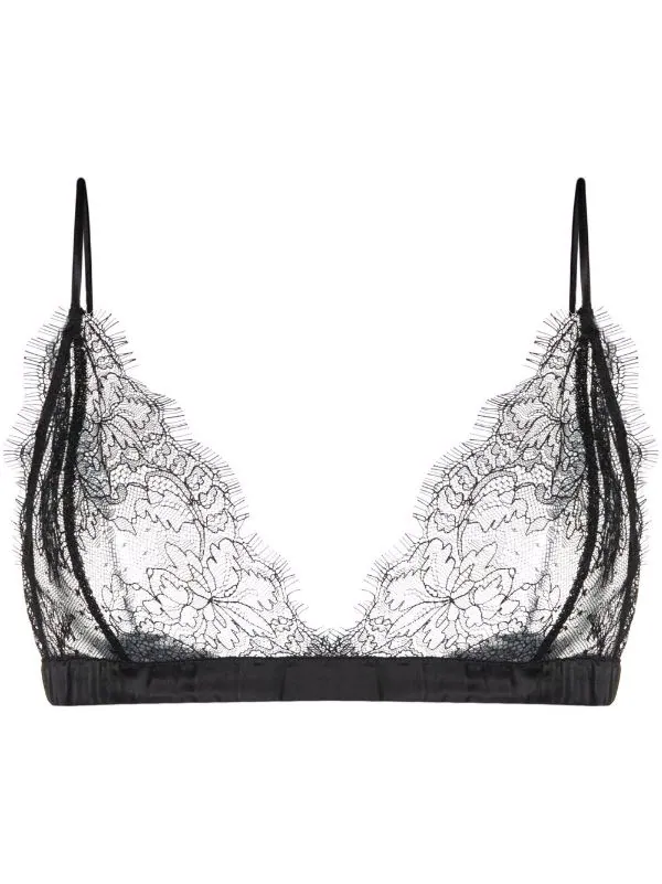 12 STOREEZ BLACK Soutien-gorge En Dentelle à Effet De Transparence Femme 1 12 STOREEZ BLACK Soutien-gorge En Dentelle à Effet De Transparence Femme