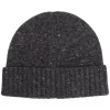 12 STOREEZ Bonnet En Maille Texturée DARK GREY