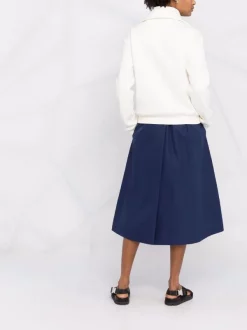 12 STOREEZ Sweat En Coton Mélangé à Col Zippé IVORY -12 STOREEZ Soldes Magasin 17659367 37527650 600