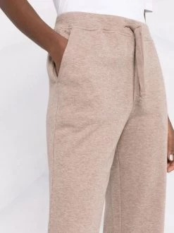 12 STOREEZ Pantalon Droit à Lien De Resserrage LIGHT COFFEE -12 STOREEZ Soldes Magasin 17660065 37246727 600