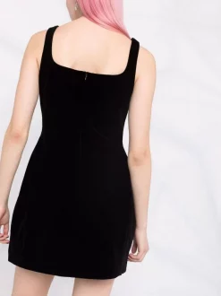 12 STOREEZ Robe Courte En Velours à Encolure Carrée Femme 8 12 STOREEZ Robe Courte En Velours à Encolure Carrée Femme -12 STOREEZ Soldes Magasin 17660148 37527758 600