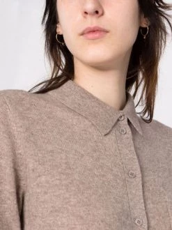 12 STOREEZ Chemise En Cachemire Mélangé Femme -12 STOREEZ Soldes Magasin 17660149 37527855 600