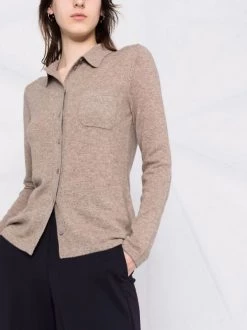 12 STOREEZ Chemise En Cachemire Mélangé Femme -12 STOREEZ Soldes Magasin 17660149 37528027 600