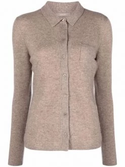 12 STOREEZ Chemise En Cachemire Mélangé Femme