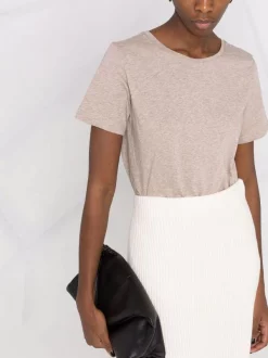 12 STOREEZ T-shirt En Coton Mélangé Femme -12 STOREEZ Soldes Magasin 17660152 37527648 600