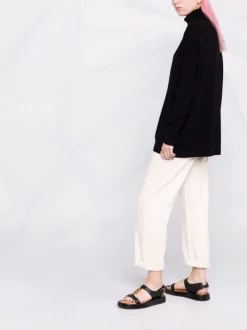 12 STOREEZ Pull Oversize En Cachemire Mélangé BLACK -12 STOREEZ Soldes Magasin 17660155 37527767 600