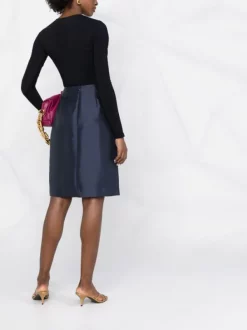 12 STOREEZ NAVY Jupe Taille-haute à Détail Torsadé Femme -12 STOREEZ Soldes Magasin 17662925 6233a397 7ddb 4093 9b1b b83b3a0d305e 600