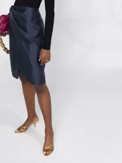 12 STOREEZ NAVY Jupe Taille-haute à Détail Torsadé Femme -12 STOREEZ Soldes Magasin 17662925 c3241157 3b4e 4c42 97de 2b52ac8e004a 600