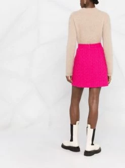 12 STOREEZ Jupe En Tweed à Taille Haute Femme -12 STOREEZ Soldes Magasin 17662928 396433a0 118a 4a10 b32a 0267890e7ff1 600