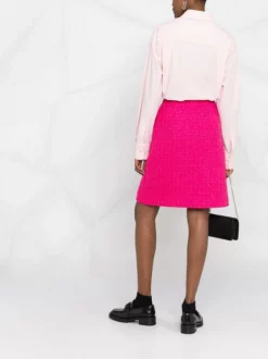 12 STOREEZ FUCHSIA Jupe Mi-longue En Tweed Femme -12 STOREEZ Soldes Magasin 17662938 5983875e 2652 4253 a219 349164f3218f 600