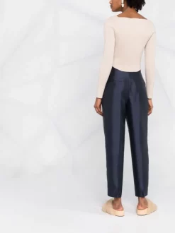 12 STOREEZ Pantalon Fuselé à Taille Haute NAVY -12 STOREEZ Soldes Magasin 17663732 0d07f28b 5d43 4672 bb15 57881c1d719e 600