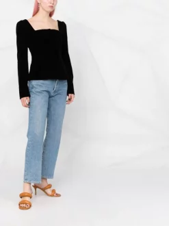 12 STOREEZ Blouse à Encolure Carrée BLACK -12 STOREEZ Soldes Magasin 17664339 685cd79c e49f 4439 b1db 181db7b2ade9 600