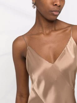 12 STOREEZ Robe Longue En Soie Femme -12 STOREEZ Soldes Magasin 17715840 37402953 600