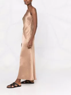 12 STOREEZ Robe Longue En Soie Femme -12 STOREEZ Soldes Magasin 17715840 37403218 600