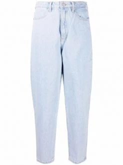 12 STOREEZ Jean Balloon à Taille Haute Femme