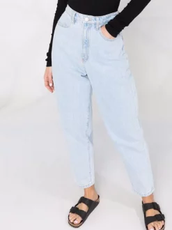 12 STOREEZ Jean Balloon à Taille Haute Femme -12 STOREEZ Soldes Magasin 17716363 37403102 600