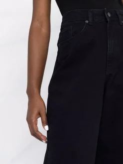 12 STOREEZ Jean évasé à Taille Haute NAVY -12 STOREEZ Soldes Magasin 17716364 37391667 600