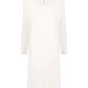 12 STOREEZ MILK Robe-polo En Maille Femme