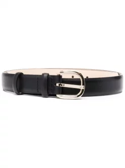 ( Nouvelle Collection ) 12 STOREEZ BLACK Ceinture à Boucle Ronde Femme