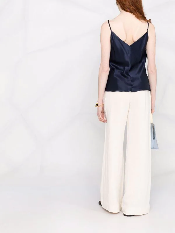 ( Nouvelle Collection ) 12 STOREEZ NAVY Caraco En Soie Femme 6 ( Nouvelle Collection ) 12 STOREEZ NAVY Caraco En Soie Femme – Image 6