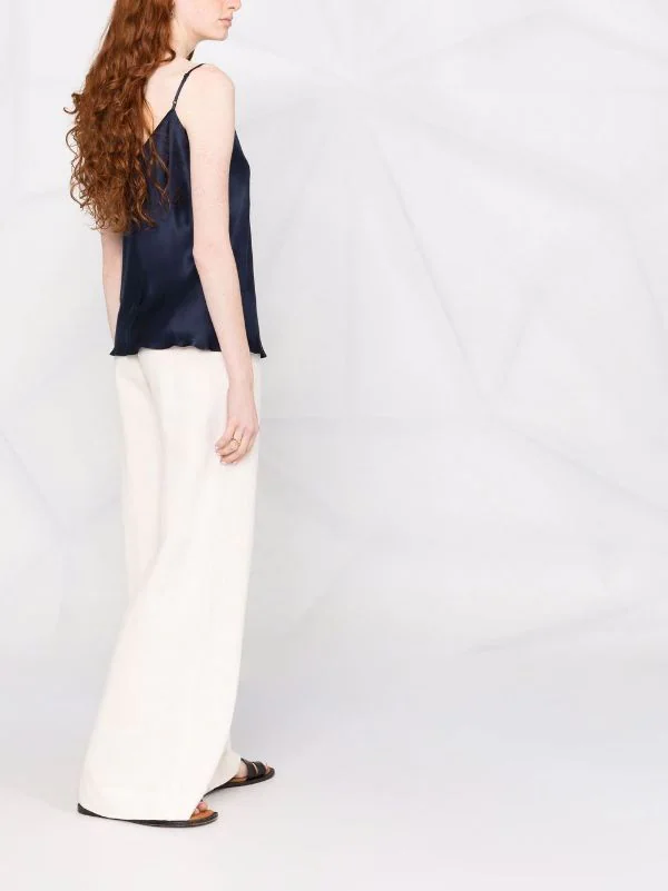 ( Nouvelle Collection ) 12 STOREEZ NAVY Caraco En Soie Femme 4 ( Nouvelle Collection ) 12 STOREEZ NAVY Caraco En Soie Femme – Image 4