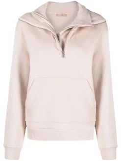 ( Nouvelle Collection ) 12 STOREEZ Sweat Zippé à Design Superposé Femme