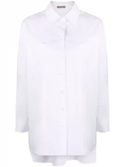 ( Nouvelle Collection ) 12 STOREEZ Chemise En Coton White