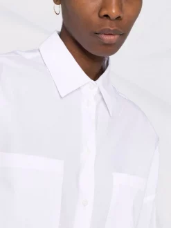 ( Nouvelle Collection ) 12 STOREEZ Chemise En Coton White -12 STOREEZ Soldes Magasin 17830571 37960183 600