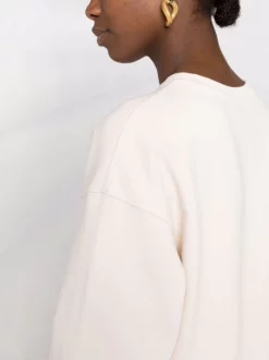 ( Nouvelle Collection ) 12 STOREEZ Sweat En Coton à Col Rond CREAMY -12 STOREEZ Soldes Magasin 17831512 38421670 600