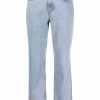 ( Nouvelle Collection ) 12 STOREEZ Jean Court à Taille Mi-haute DENIM LIGHT BLUE
