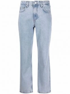 ( Nouvelle Collection ) 12 STOREEZ Jean Court Ă Taille Mi-haute DENIM LIGHT BLUE