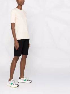 ( Nouvelle Collection ) 12 STOREEZ CREAM T-shirt En Coton à Col Rond Femme -12 STOREEZ Soldes Magasin 17831515 38424527 600