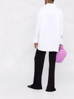 ( Nouvelle Collection ) 12 STOREEZ White Chemise Ample à Manchettes Oversize Femme -12 STOREEZ Soldes Magasin 17832357 37928009 600