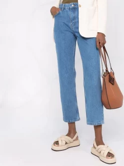 ( Nouvelle Collection ) 12 STOREEZ Jean Court à Taille Mi-haute Femme -12 STOREEZ Soldes Magasin 17832358 37924993 600