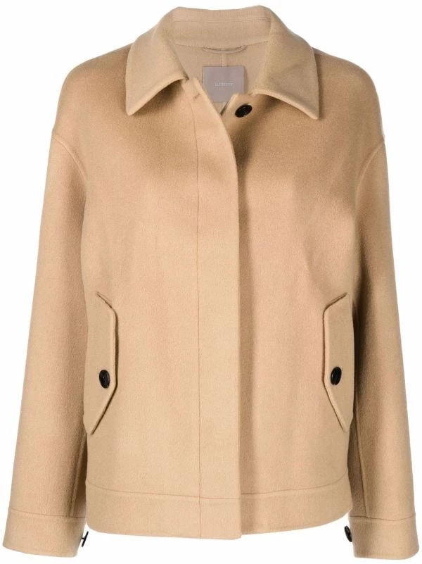 ( Nouvelle Collection ) 12 STOREEZ Veste Bomber En Laine Mélangée CAMEL 1 ( Nouvelle Collection ) 12 STOREEZ Veste Bomber En Laine Mélangée CAMEL