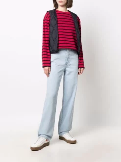 ( Nouvelle Collection ) 12 STOREEZ Veste Boutonnée à Design Superposé Femme -12 STOREEZ Soldes Magasin 17929722 38336906 600