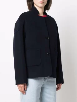 ( Nouvelle Collection ) 12 STOREEZ Veste Boutonnée à Design Superposé Femme -12 STOREEZ Soldes Magasin 17929722 38336907 600